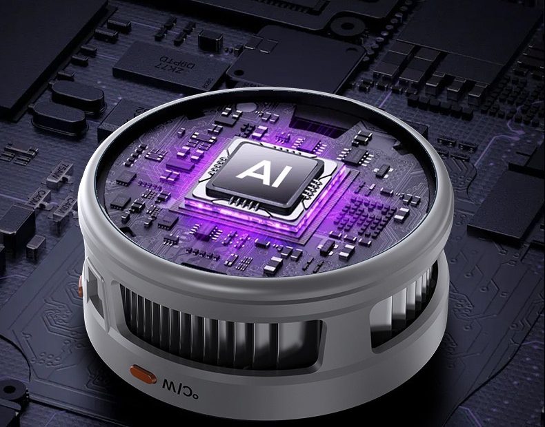 K3 AI temperature control display showing real-time temperature